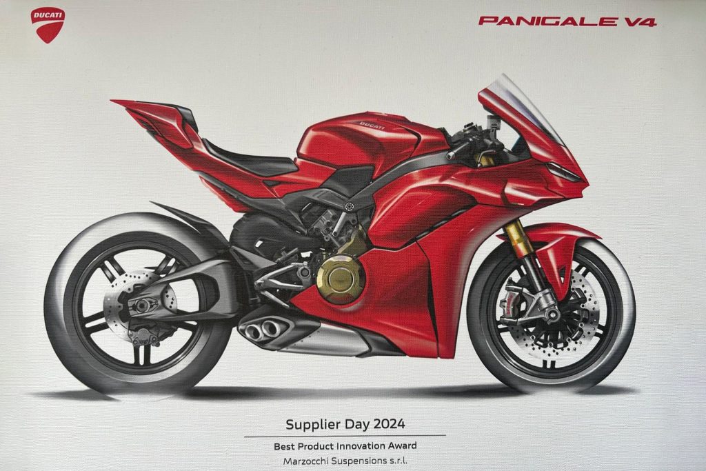 Best Product Innovation Award Ducati - Marzocchi - VRM Group